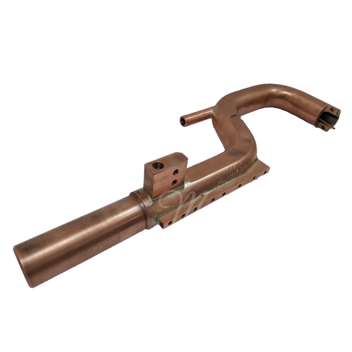 Bent welding arm — an example of geometry for refurbishment assessment