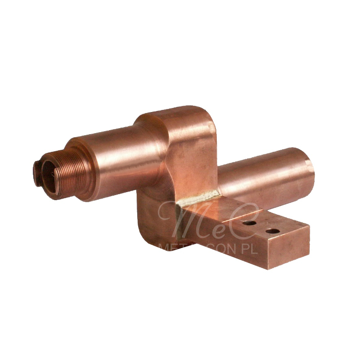 Special, shaped welding arms — example 5
