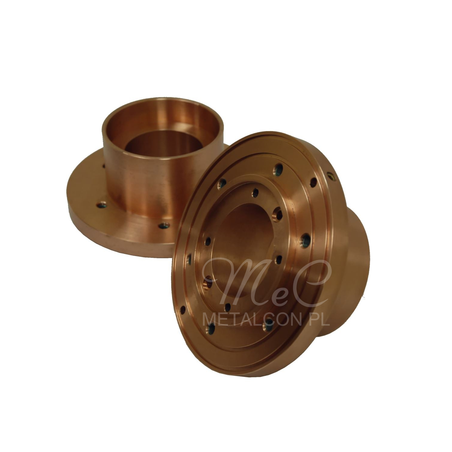 Electrodes and special parts for resistance welding of shock absorber components; inductors and other copper modules — example 11
